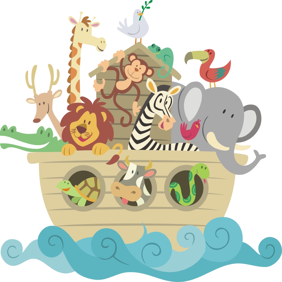  Arka Noego 1 – naklejka dla dzieci