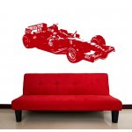  Naklejka na ścianę - F1 bolid Ferrari