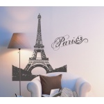  Naklejka na ścianę - Paris, Paryż, Wieża Eiffla